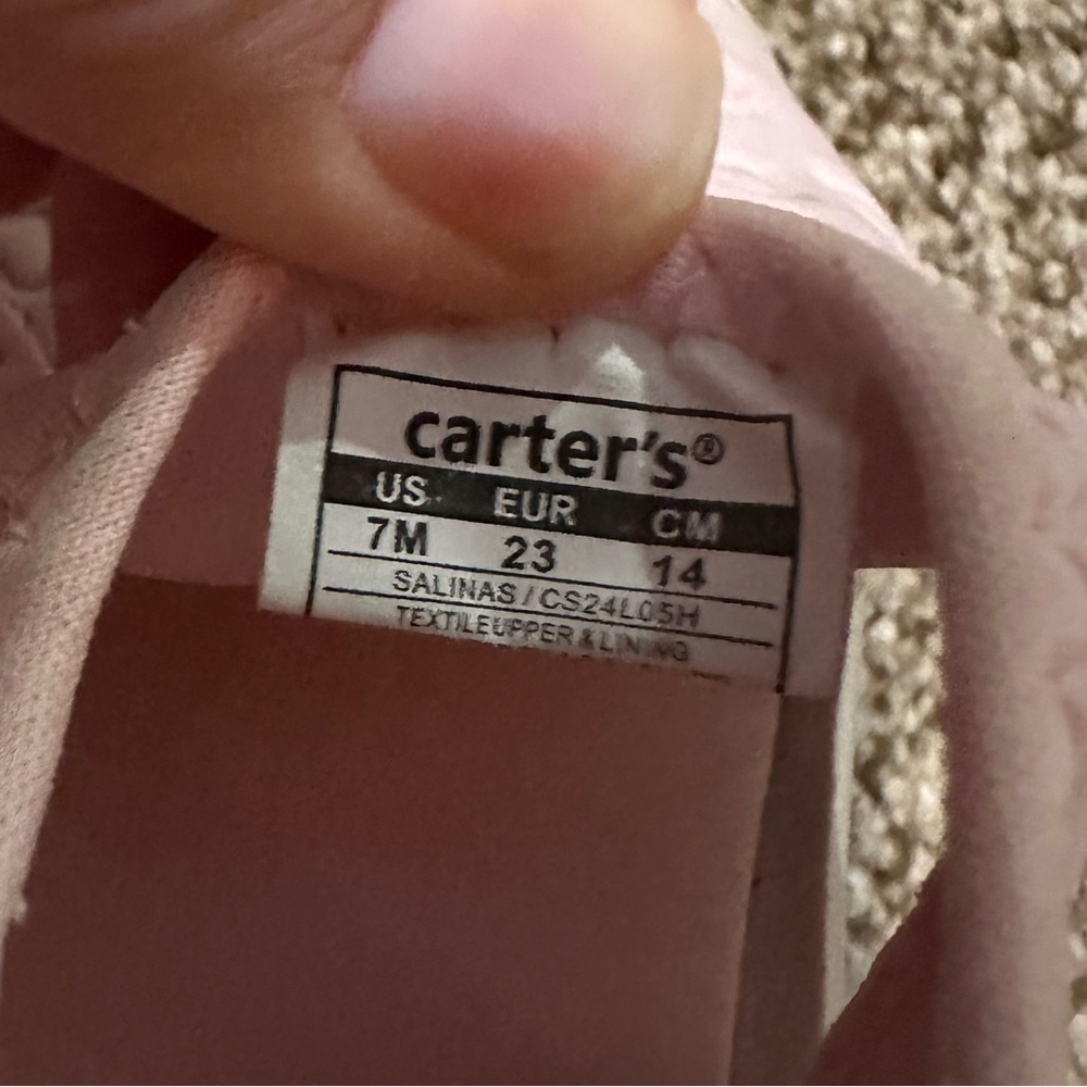 Carter's toddler girls water shoes - Picture 10 of 10